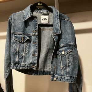 Crop Zara Jean jacket